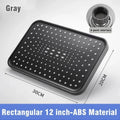M&E Luxury 12" Rainfall Shower Head 