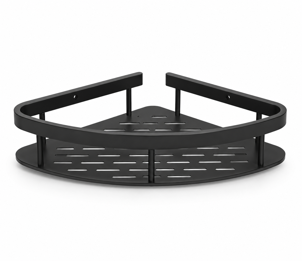 M&E LuxeGrip Corner Shower Shelf
